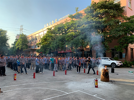 【安全记心间,防患于未然】kaiyun开云自动化2021年下半年消防演练活动顺利举办!